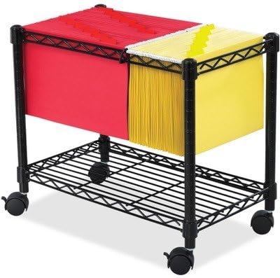 Steel Mobile Cart Letter Legal File Organizer
