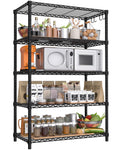 Adjustable 5-Tier Heavy Duty Wire Storage Shelving Unit