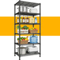 Heavy Duty Adjustable 6-Tier Metal Storage Shelving Unit